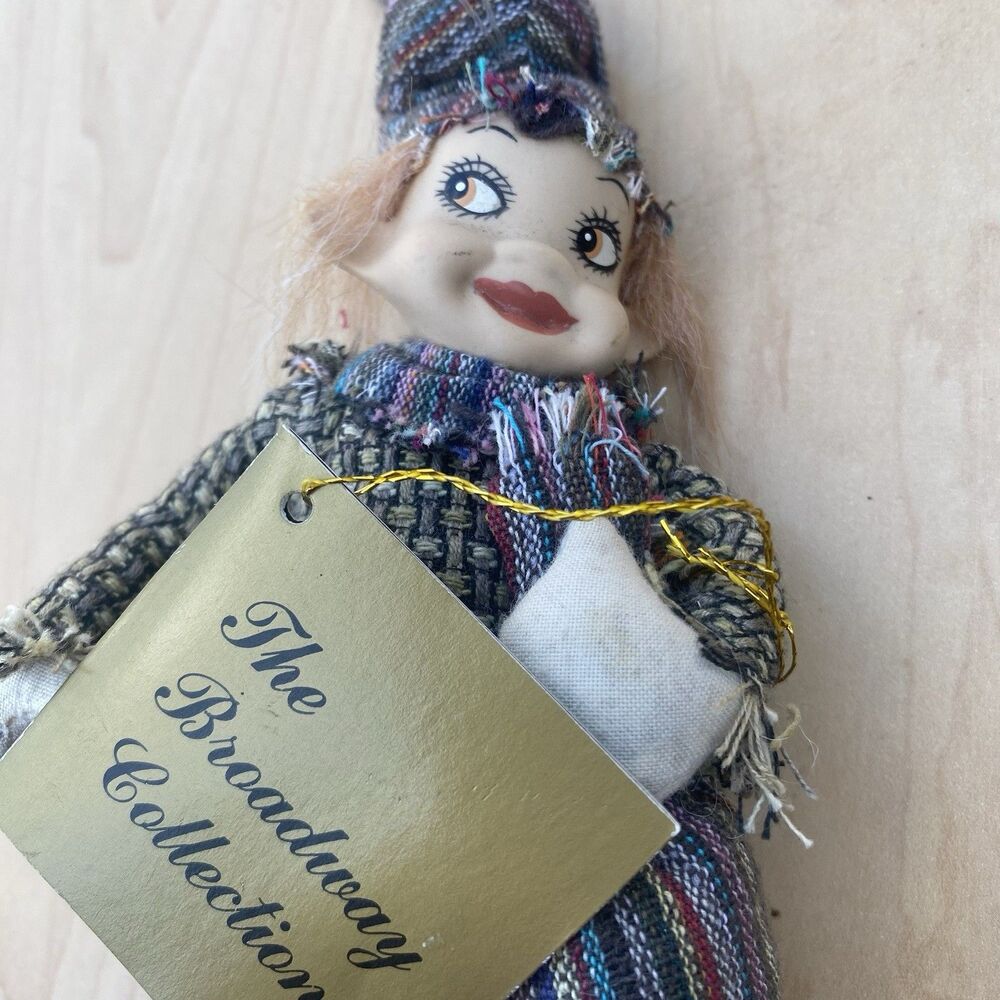 Creepy Cute Doll The Broadyway Collection Hand Painted Elf Pixie Porcelain